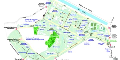 São Paulo სკოლის რუკა