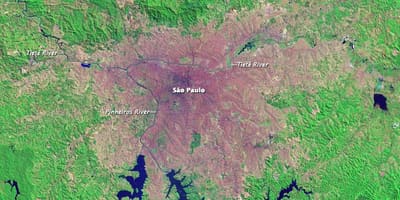 São Paulo ტოპოგრაფიული რუკა