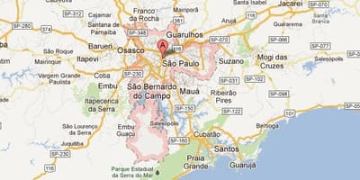 Google map-Sao Paulo