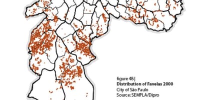 რუკა Sao Paulo slums